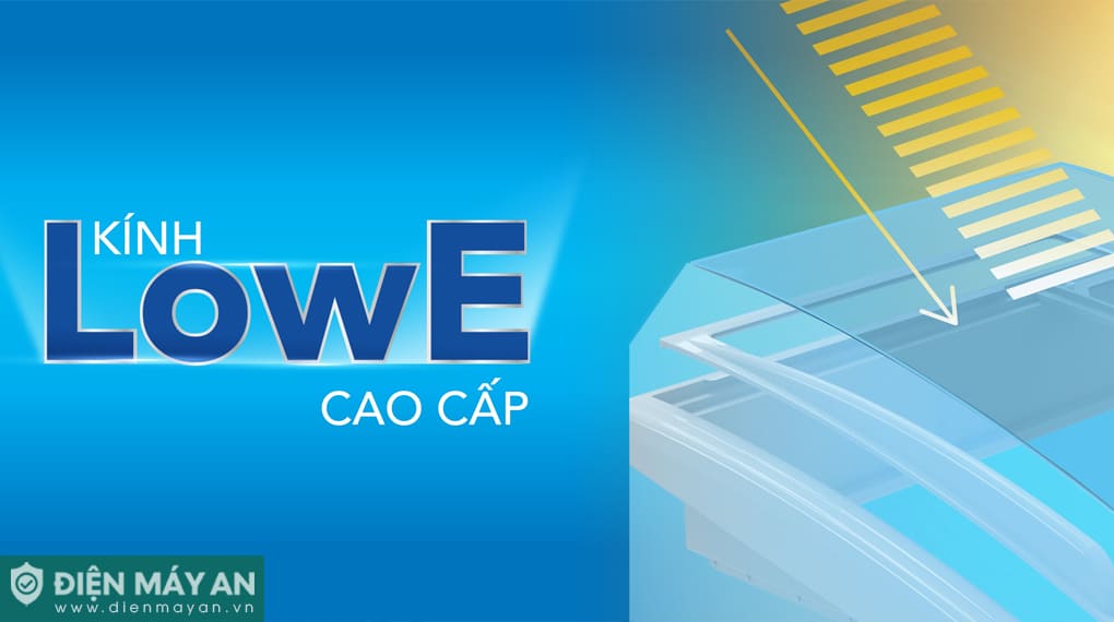 Tủ đông trưng bày Hòa Phát Inverter 451 lít HSF-AD8451.C1